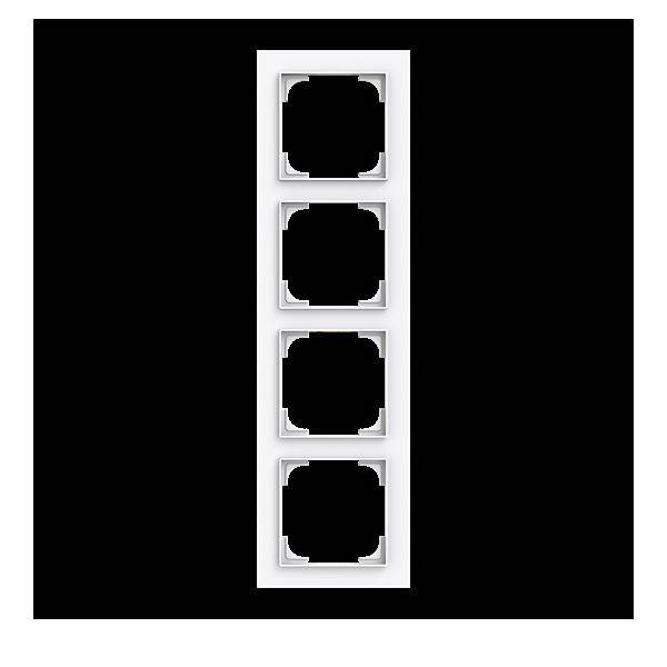 Busch-Jaeger Abdeckrahmen 4-fach 1724-44G