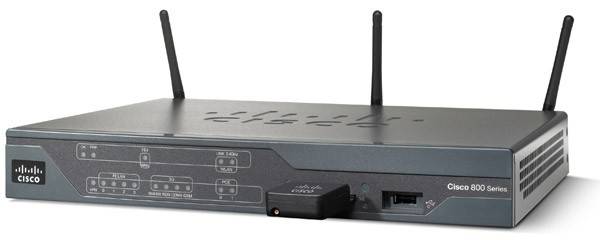 Cisco 881 Ethernet Security Router with 3G - Router