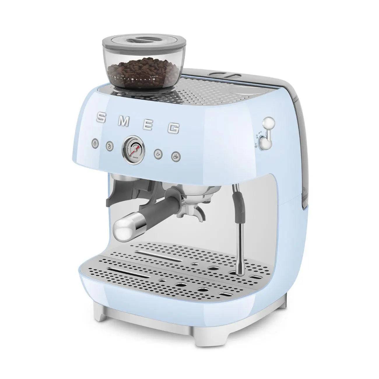 Smeg Espressomaschine EGF03PBEU Pastellblau