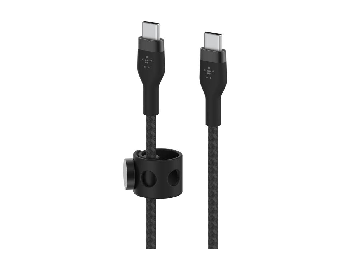 Belkin BoostCharge PRO Flex - USB-Kabel - 24 pin USB-C (M)