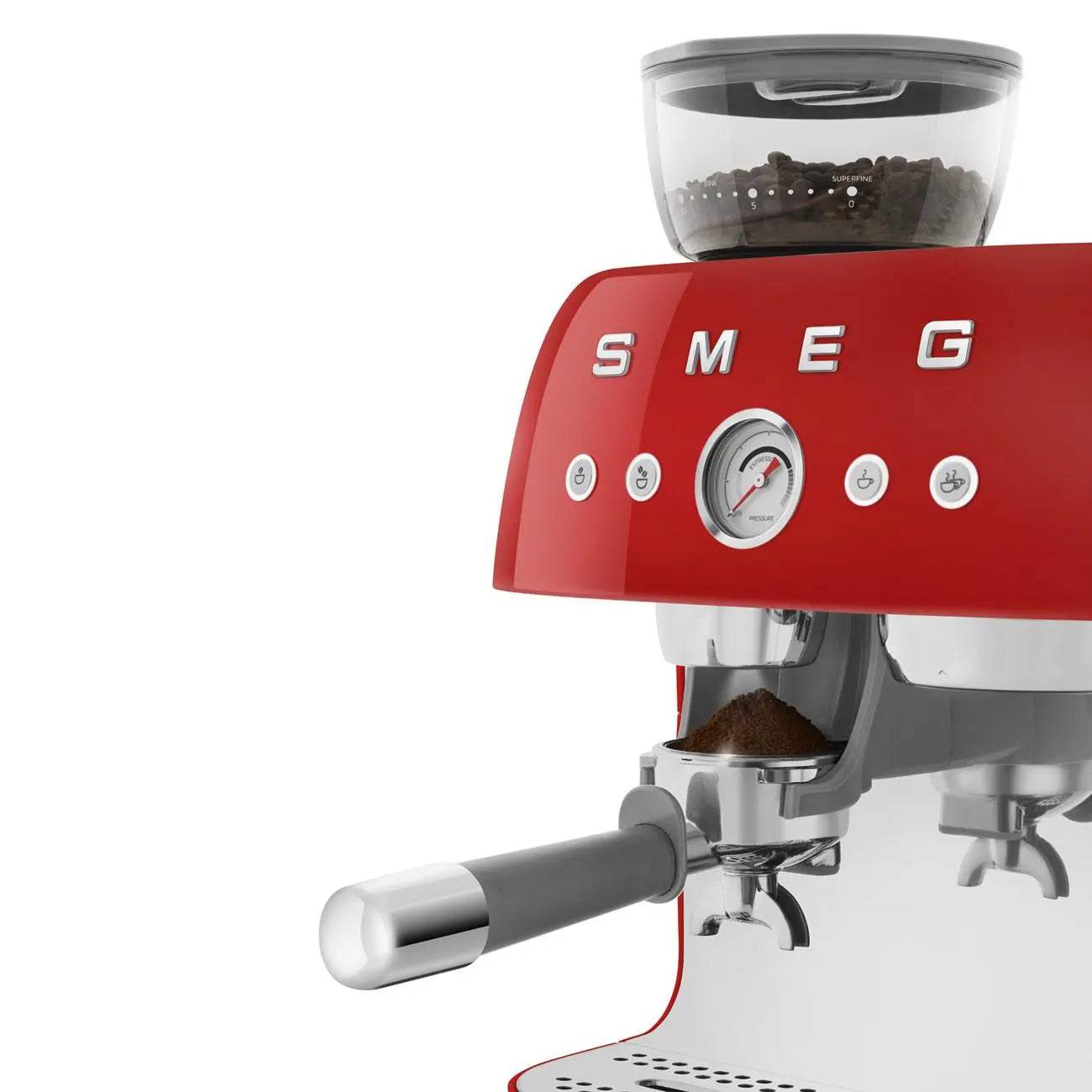 Smeg Espressomaschine EGF03RDEU rot