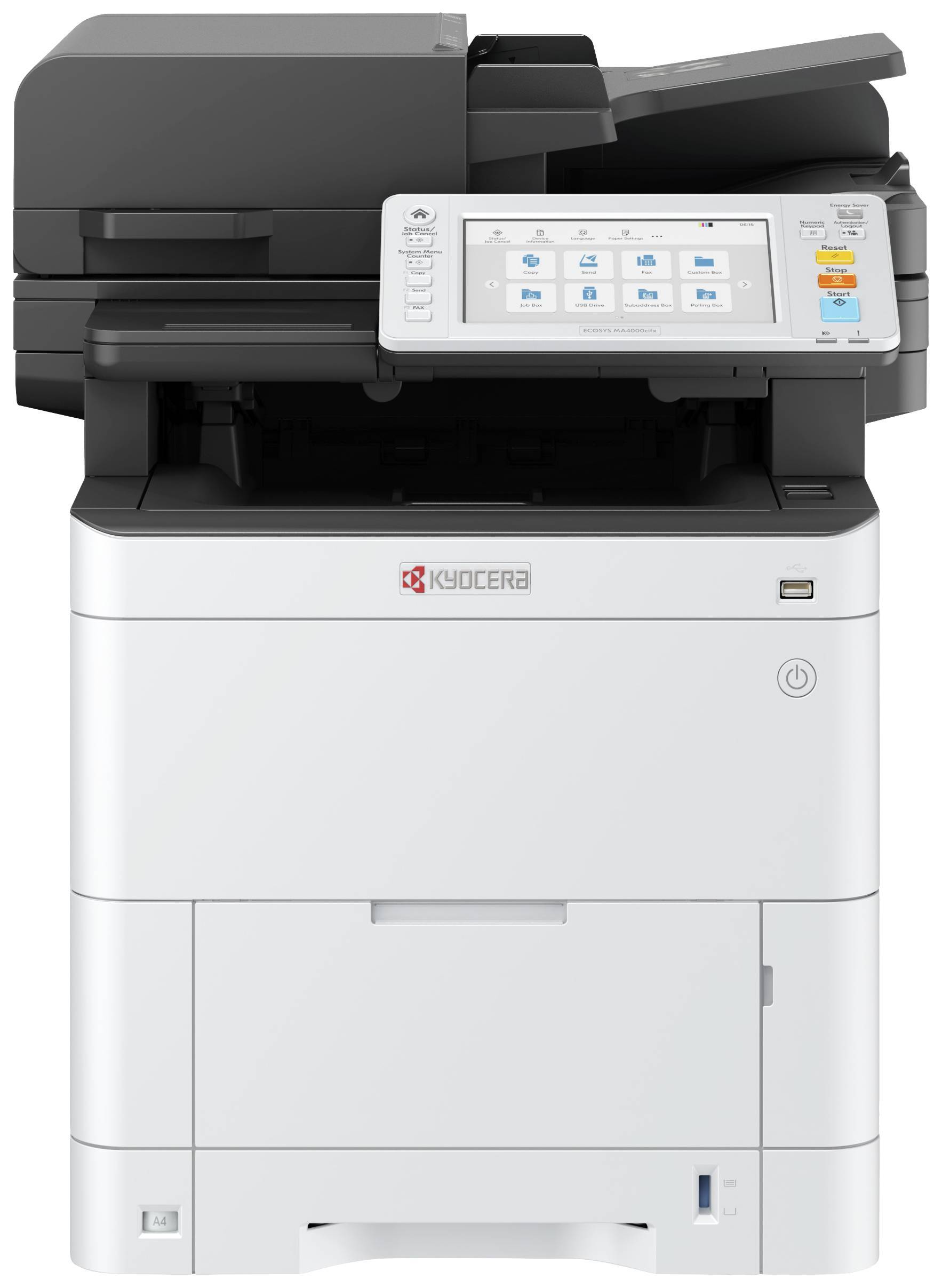 Kyocera Ecosys MA4000cifx/Plus - Farbig - 40 ppm - 9.600 dpi - 600 dpi - USB 2.0