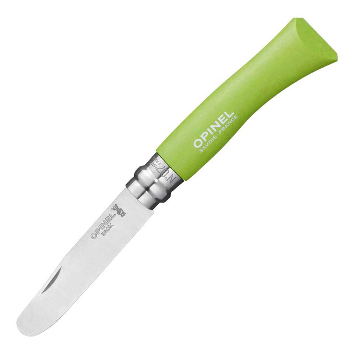 Opinel No 07 Kindermesser - Grün