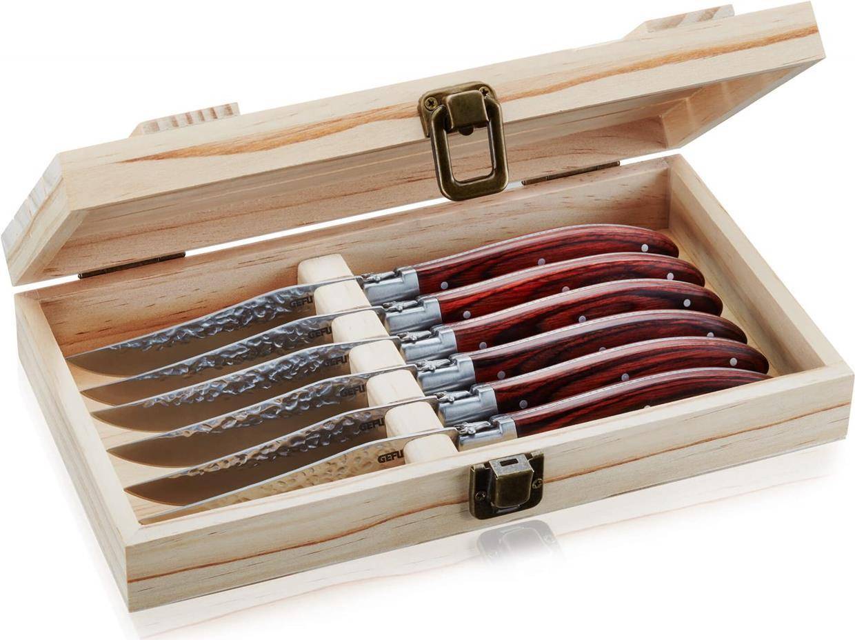 Gefu 13951 Steakmesser-Set RANCHO, 6 Stück (13951)