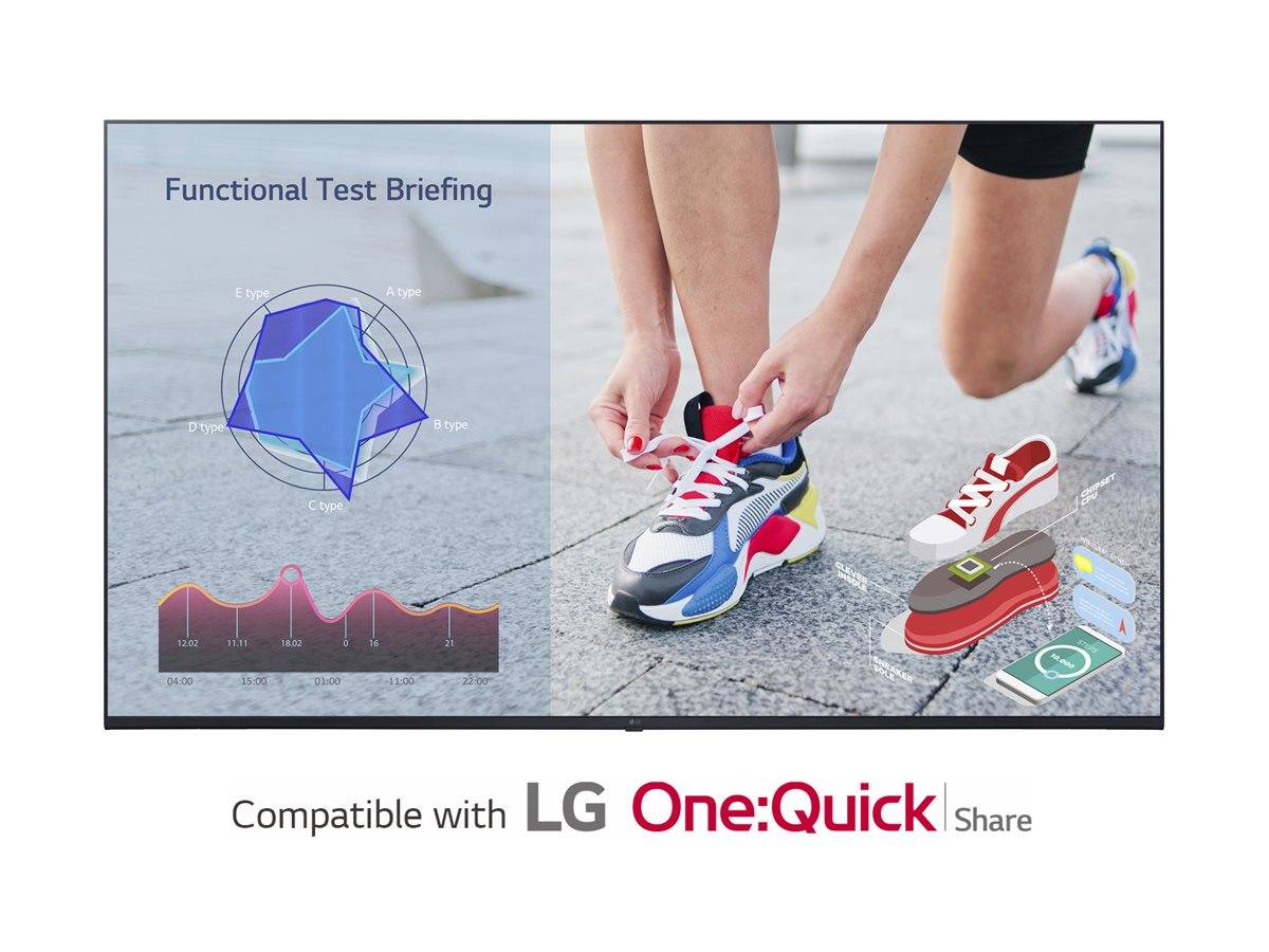 LG 55UL3J-M - 139 cm (55"") Diagonalklasse UL3J Series LCD-Display mit LED-Hintergrundbeleuchtung - Digital Signage Pro:I