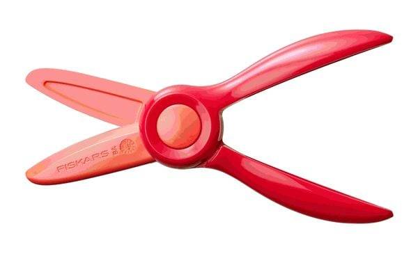 Fiskars Starter Schere ab 2 Jahre, rot