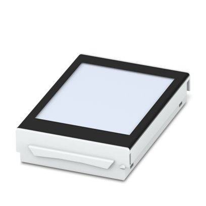 Eine digitale Kassette mit rechteckigem Bildschirm und schwarzem Rahmen, entwickelt für die Verwendung in Medienspeicher- oder Wiedergabegeräten.