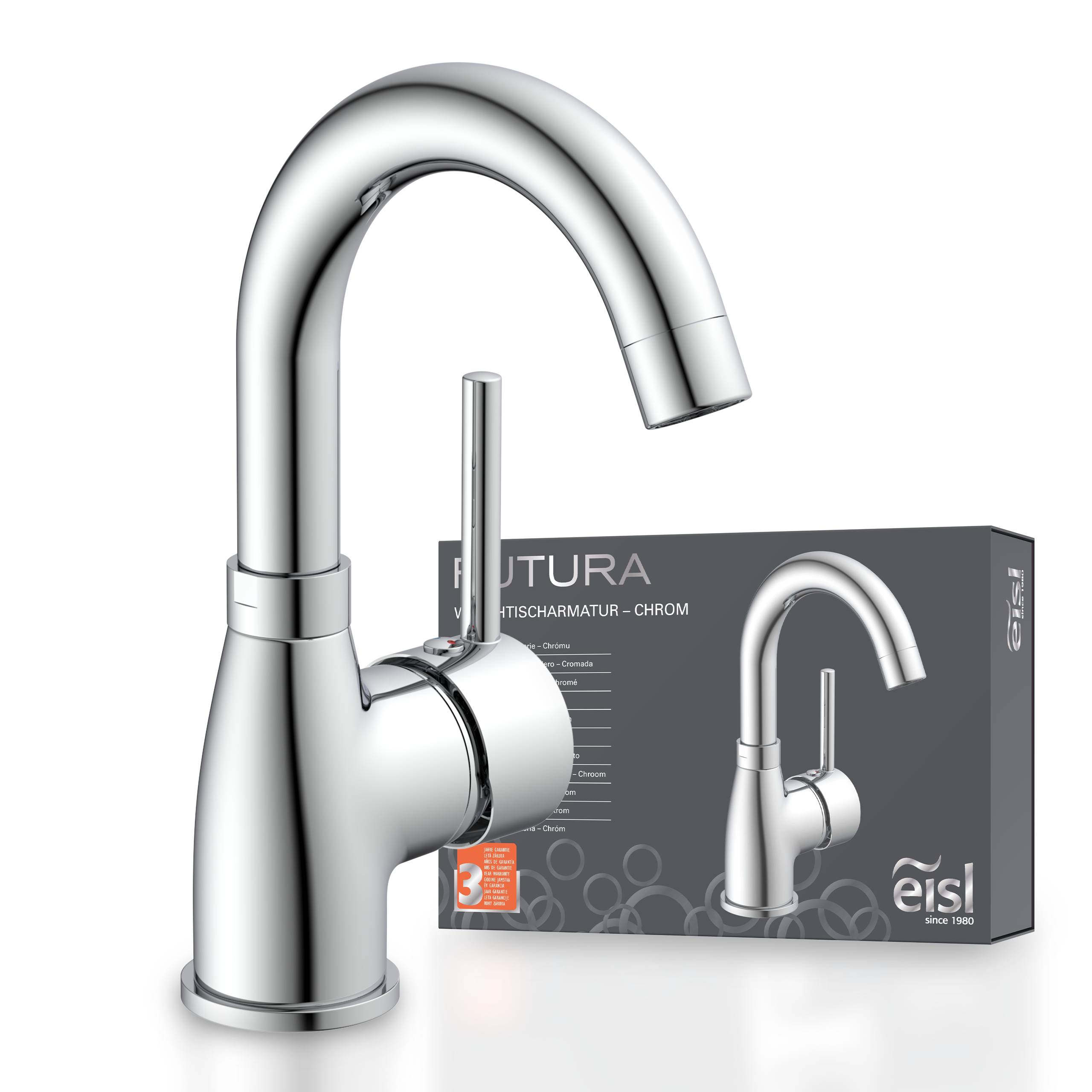 FUTURA Waschtischarmatur, Chrom