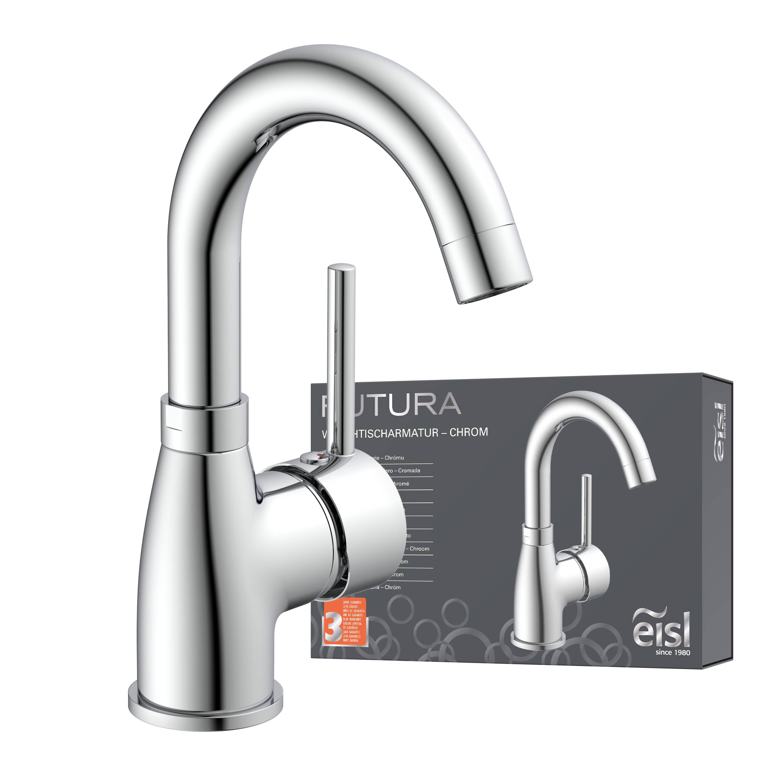 FUTURA Waschtischarmatur, Chrom