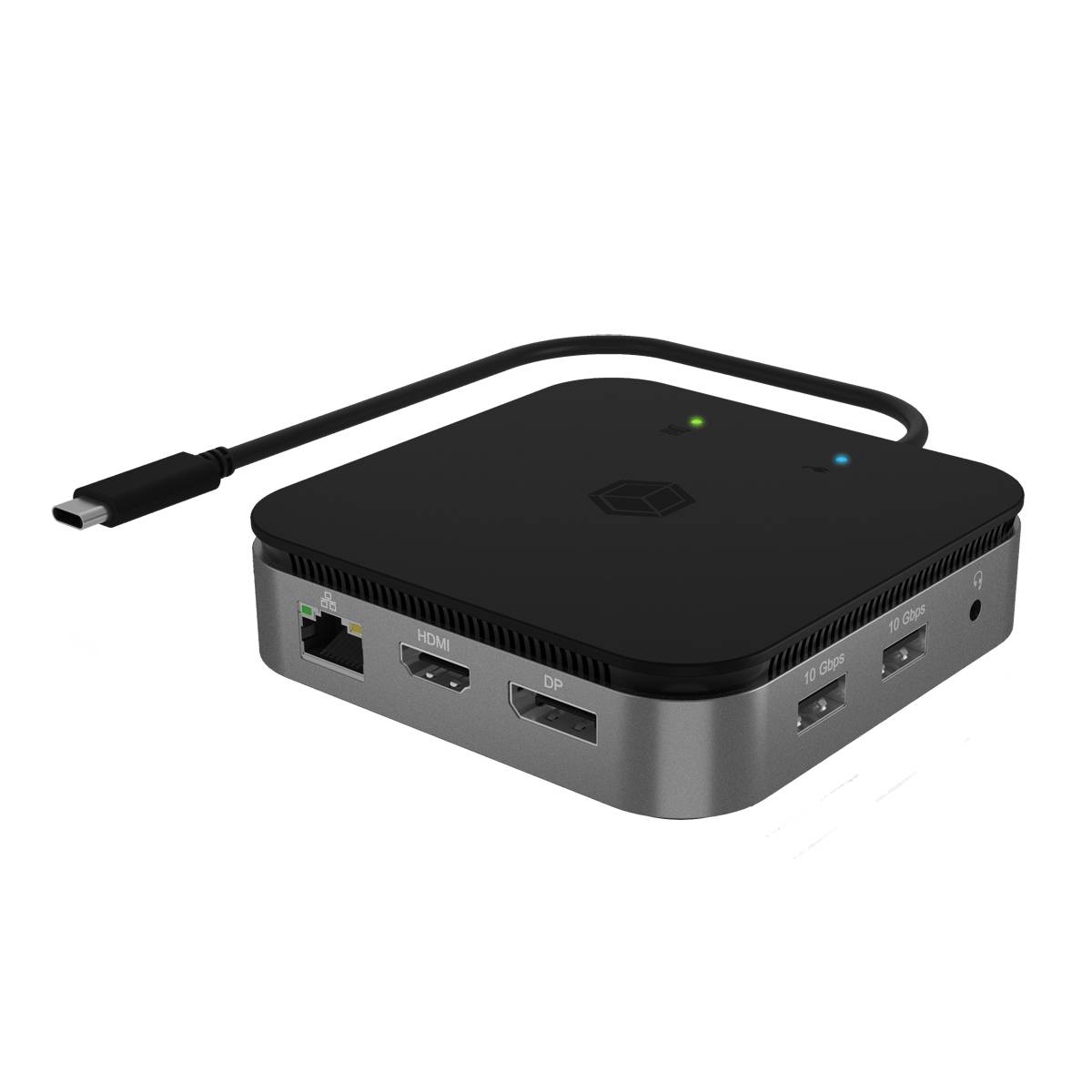 Docking Station USB 3.2 Typ-C mit doppeltem Videoausgang