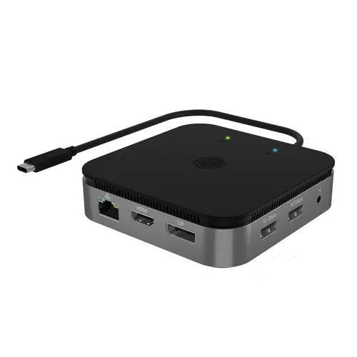 Docking Station USB 3.2 Typ-C mit doppeltem Videoausgang Docking Station USB 3.2 Typ-C mit doppeltem Videoausgang