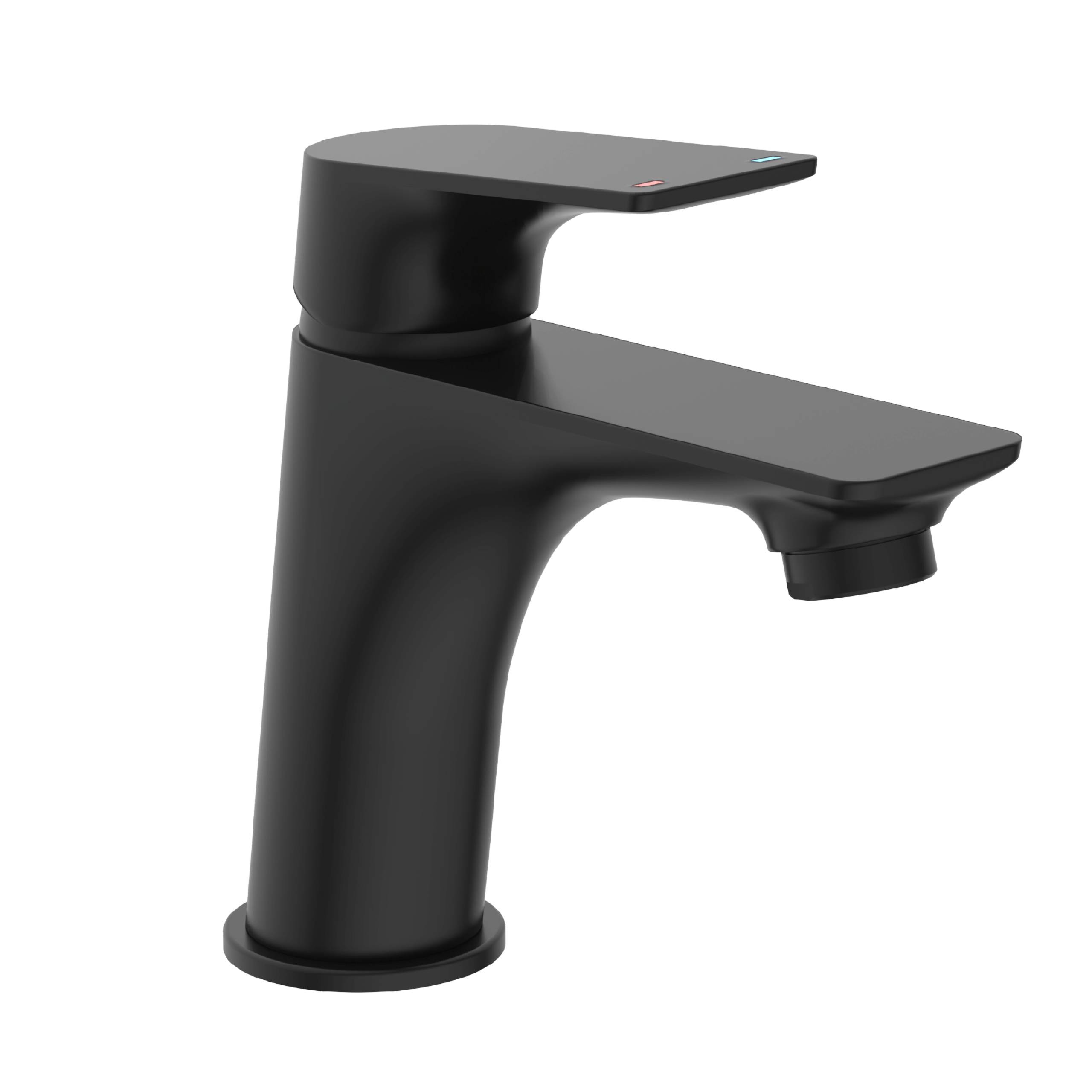 BOSTON Waschtischarmatur, Schwarz matt