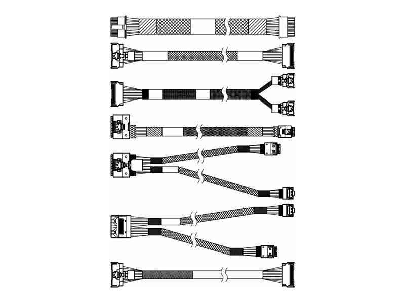 Lenovo - Speicherkabelkit - für 2,5" Chassis