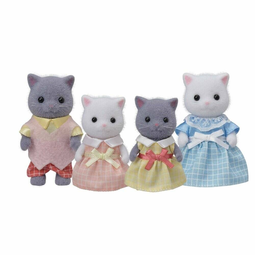 Puppen Sylvanian Families 5455 The Persian Cat Family