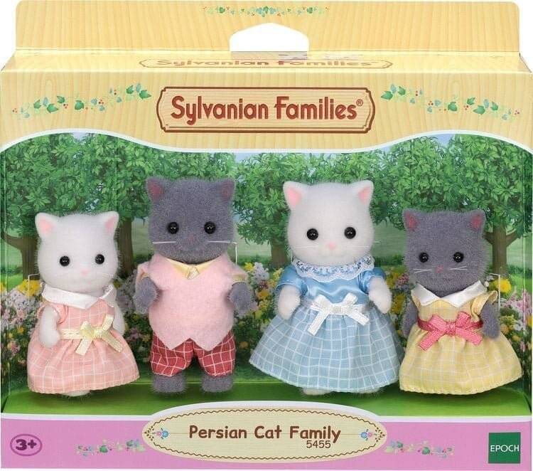 Puppen Sylvanian Families 5455 The Persian Cat Family