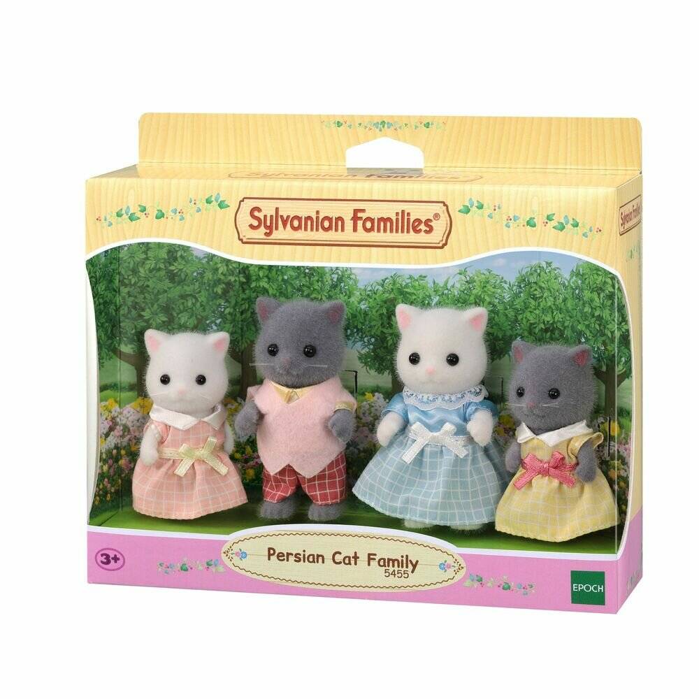 Puppen Sylvanian Families 5455 The Persian Cat Family