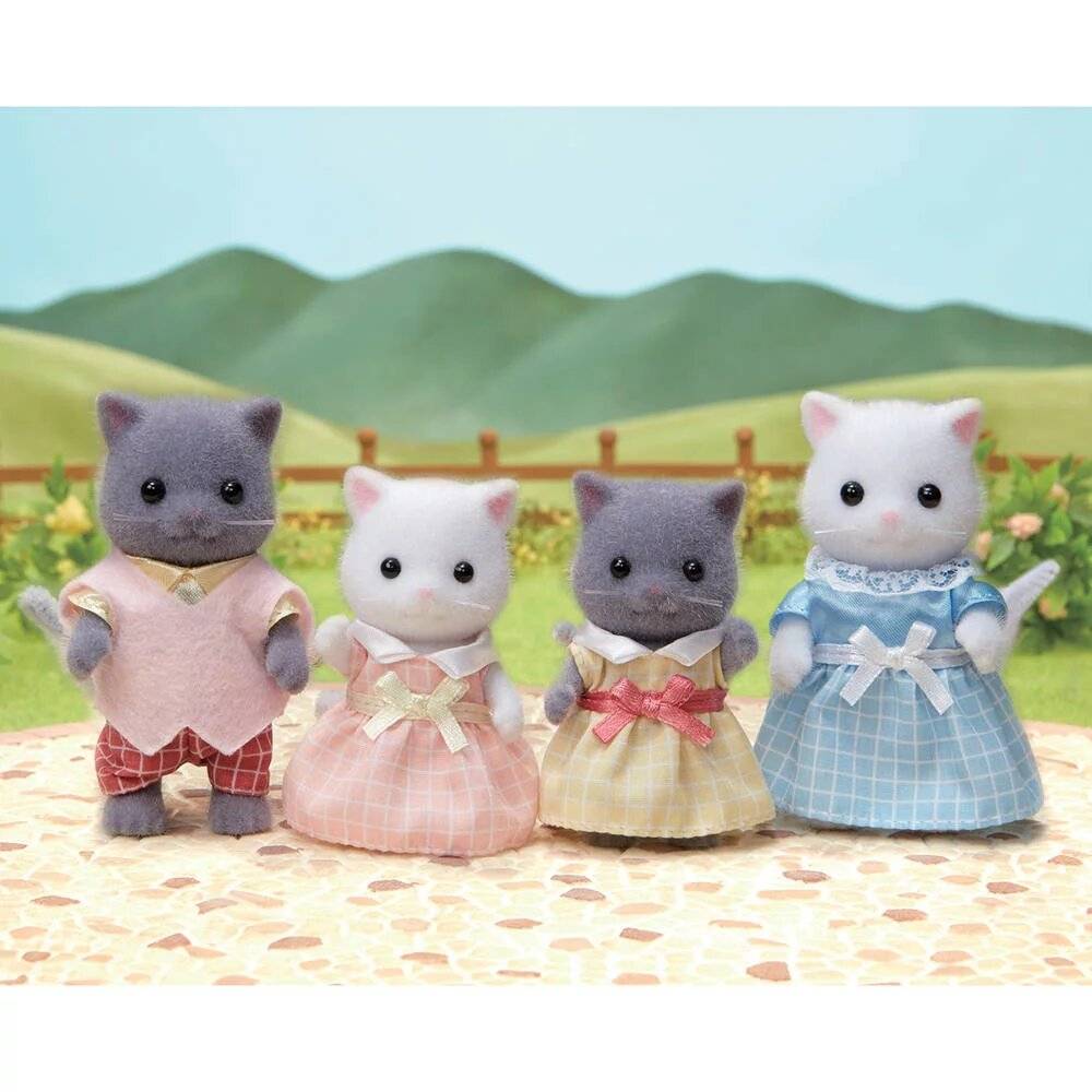 Puppen Sylvanian Families 5455 The Persian Cat Family