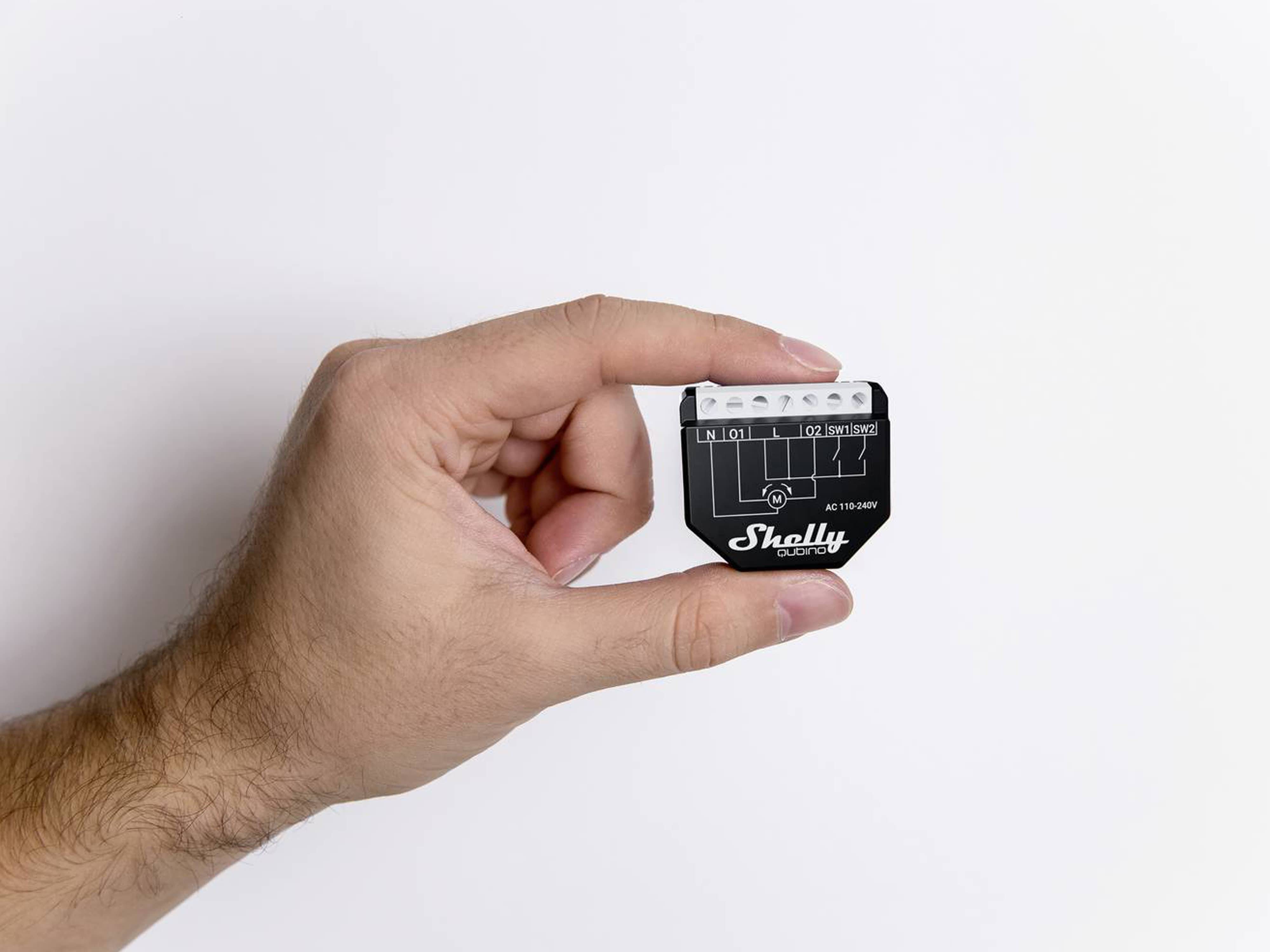 SHELLY Schaltaktor Wave Shutter, Dual Roller Shutter, UP, Z-Wave