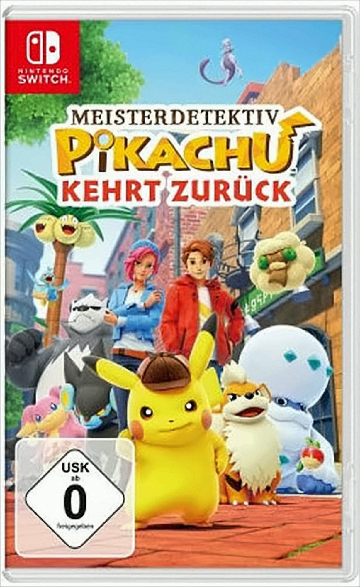 Meisterdetektiv Pikachu kehrt zurück Switch NSWITCH Neu & OVP