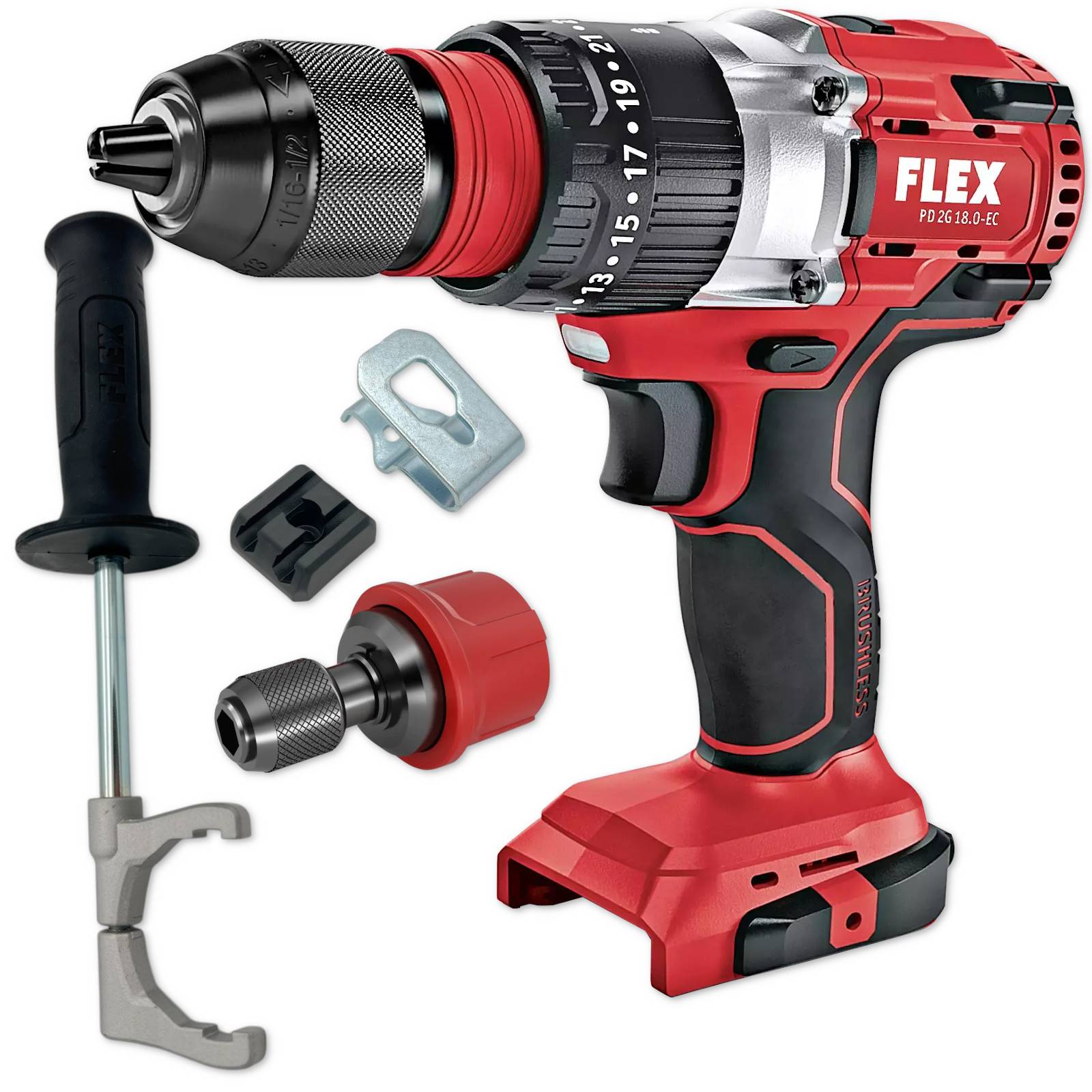 FLEX Akku-Schlagbohrschrauber 18V 2-Gang PD 2G 18.0-EC C 491233