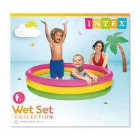 INTEX 57422NP - Planschbecken - Sunset Glow Baby Pool, 3-Ring (147x33cm) Babypool INTEX 57422NP - Planschbecken - Sunset Glow Baby Pool, 3-Ring (147x33cm) Babypool