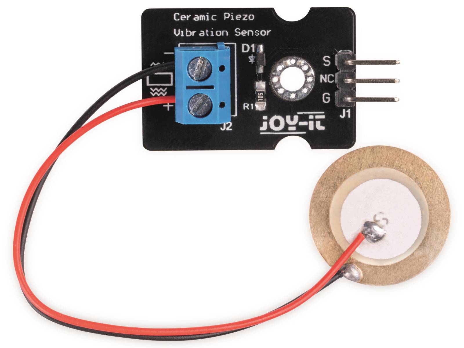 JOY-IT Modul, SEN-VIB01, Analoger Vibrationssensor für Arduino