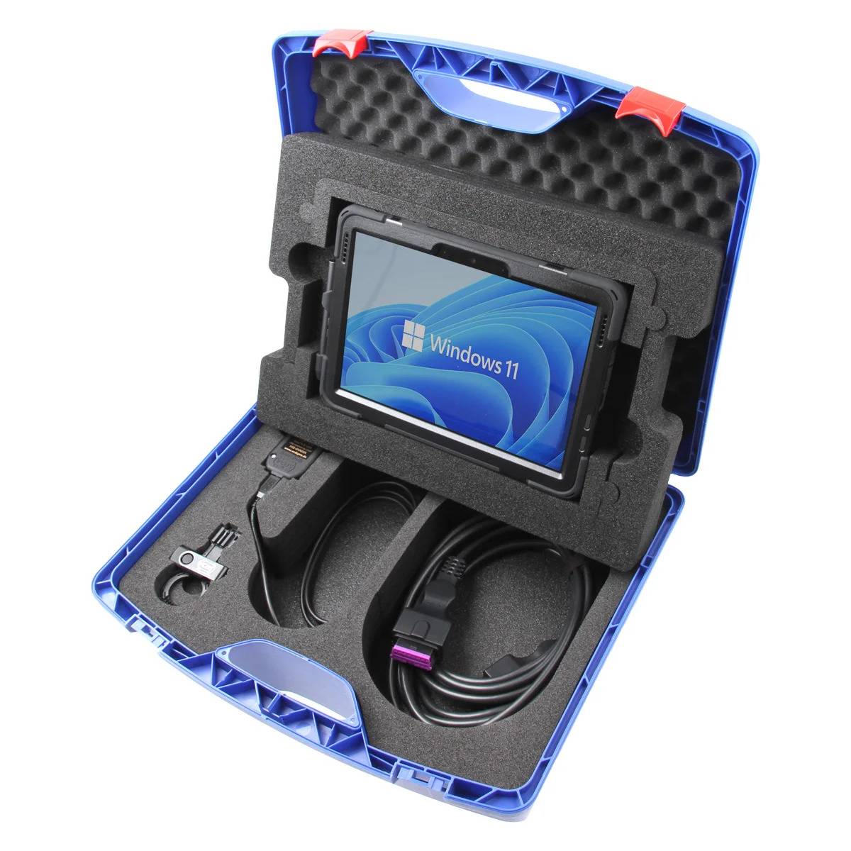 VCDS® HEX-V2 Servicekoffer inkl. Tablet, Software vorinstalliert (USB) Diagnosegerät für VW, Audi, Seat, Skoda, Cupra