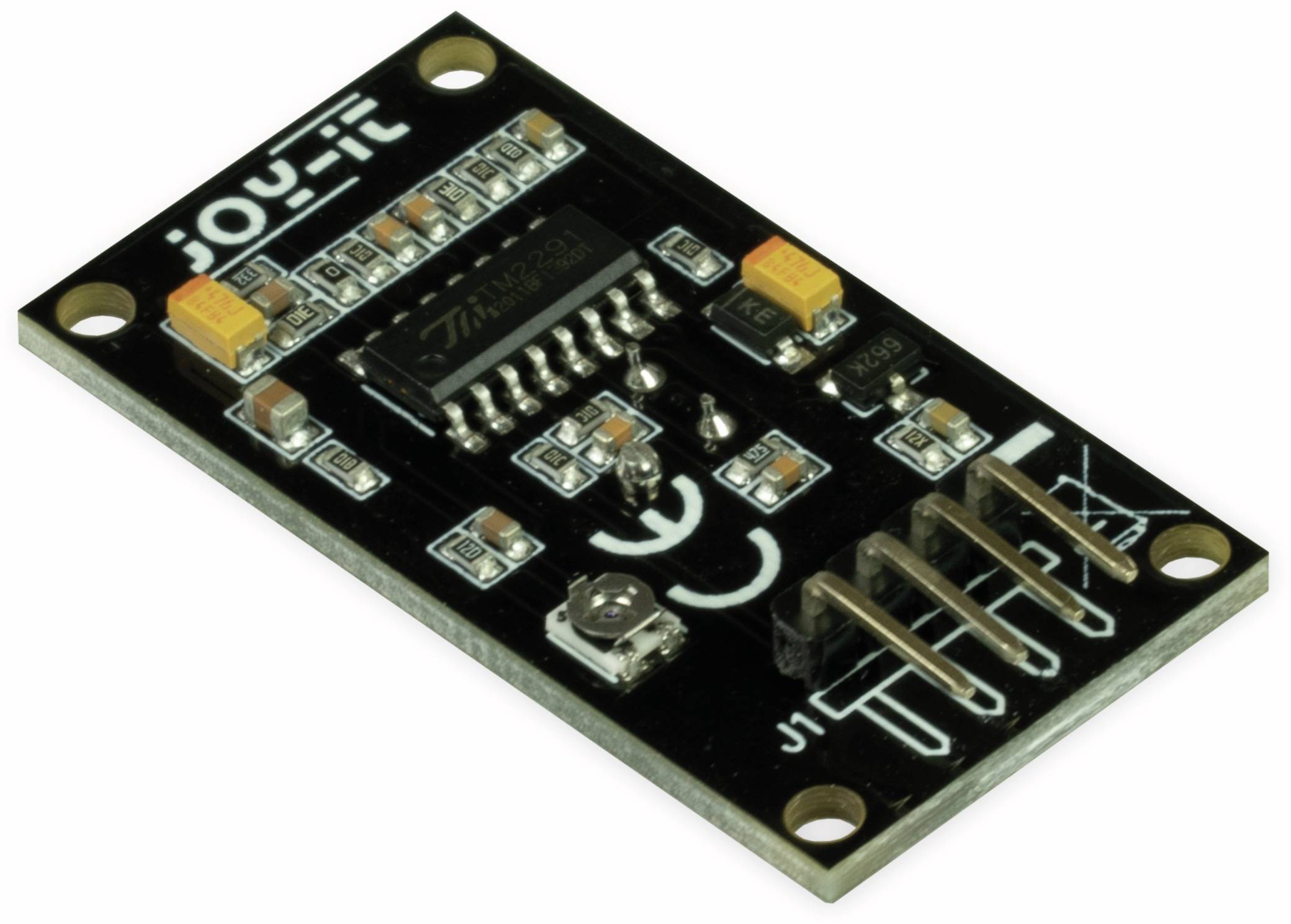 JOY-IT Bewegungssensor PIR mit bis zu 6 Metern Reichweite, SBC-PIR