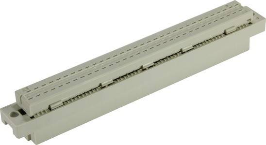 Ein langer, beiger Kunststoffkanal mit Schlitzabdeckung, der häufig zum Organisieren und Schützen von Kabeln in elektrischen Installationen verwendet wird.