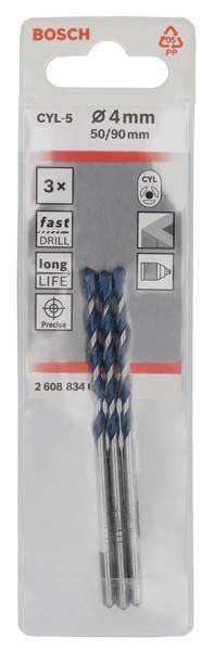 Bosch Power Tools 3pcs set CYL-5 4x90 2608834658