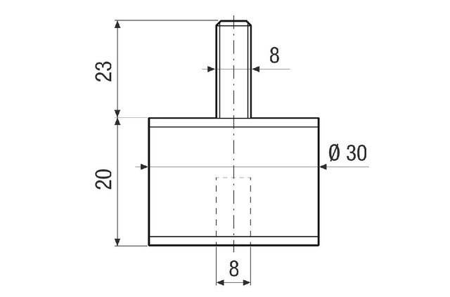 Maico Schwingungsdämpfer GPI 21-45