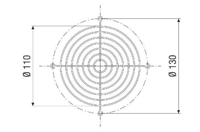 Maico Ansaugschutzgitter SGEI 10