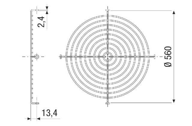Maico Ansaugschutzgitter SGEI K 56