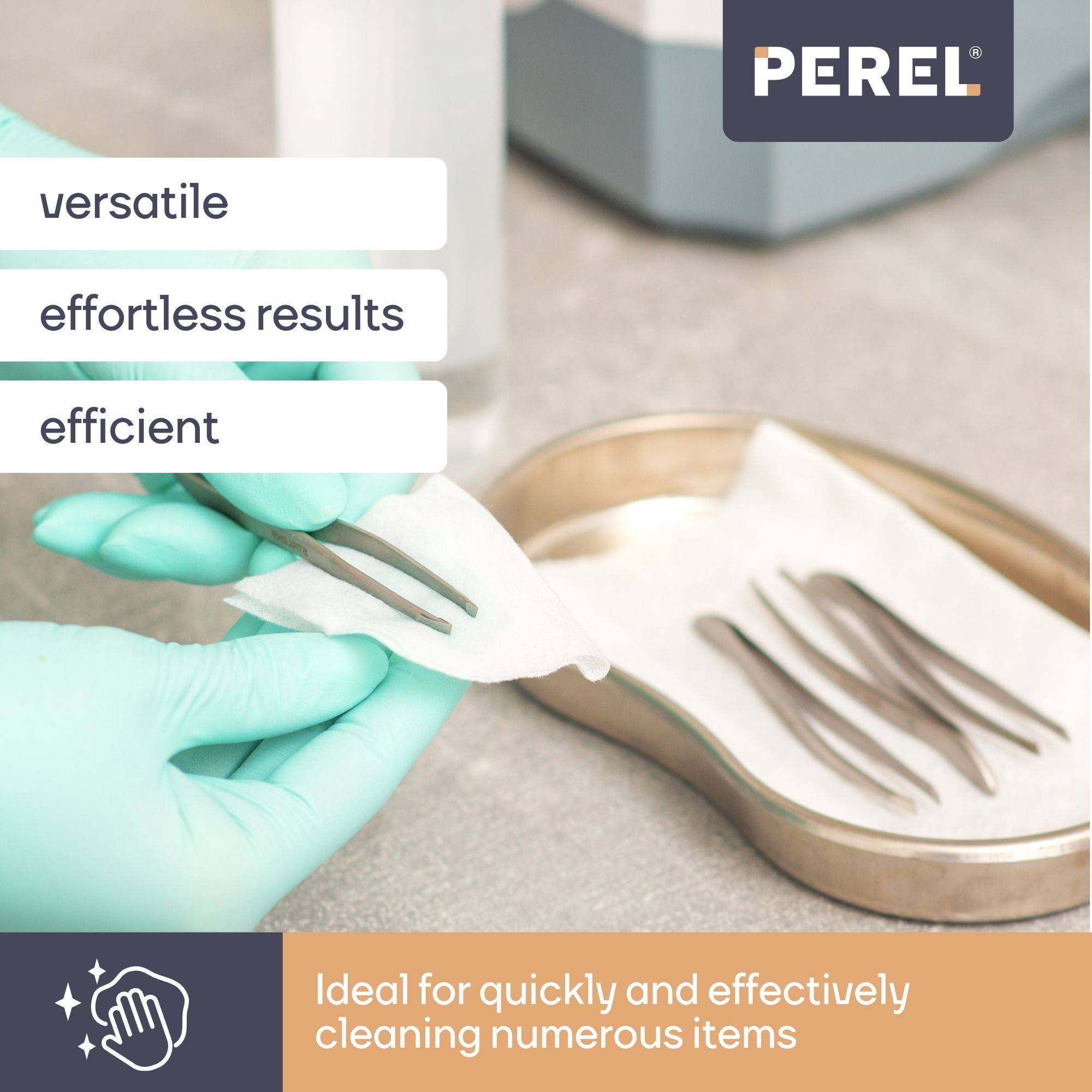 Perel Ultraschallreiniger, Timer, professionell, 2.6 l, 170 W, 35 kHz, weiß