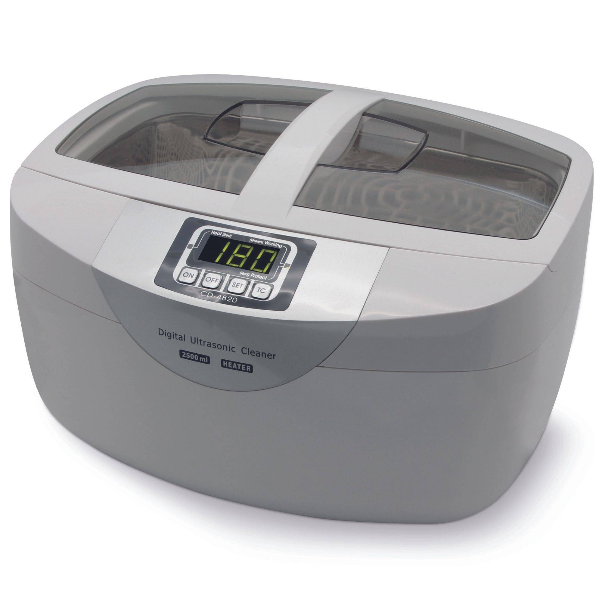 Perel Ultraschallreiniger, Timer, professionell, 2.6 l, 170 W, 35 kHz, weiß