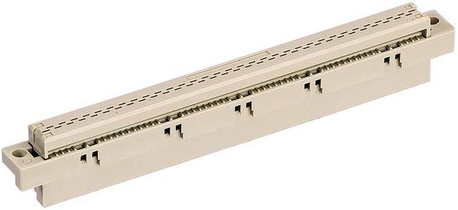 Eine beige Elektrokanal-Kabelrinne mit mehreren Schlitzen zur Kabelführung, entwickelt zum Organisieren und Schützen von Kabeln bei Installationen.