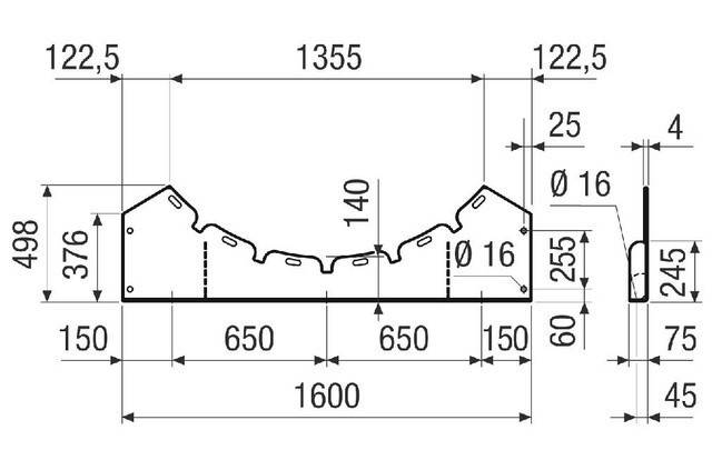 Maico Befestigungsfuß FUI 160