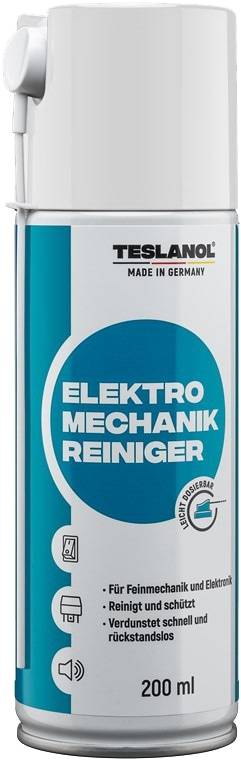 TESLANOL 26017 Elektro-Mechanik-Reinigerspray, 200 ml