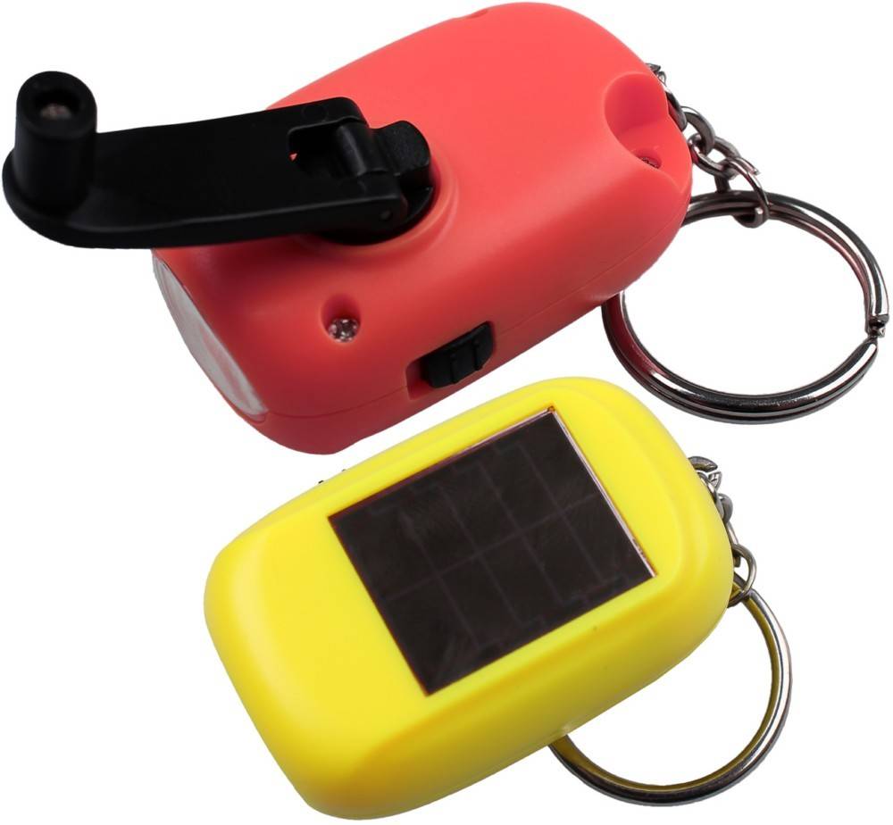 Hückmann Kurbelleuchte Mini Solar SB-1098