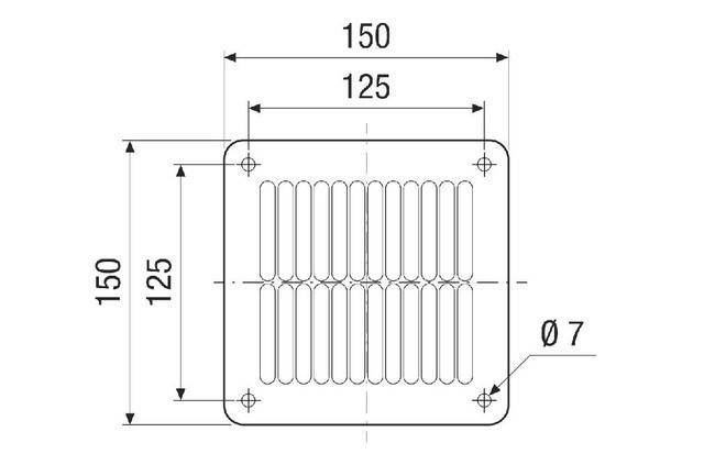 Maico Ausblasschutzgitter SGAI ES 12