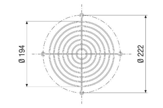 Maico Ansaugschutzgitter SGEI 16-18