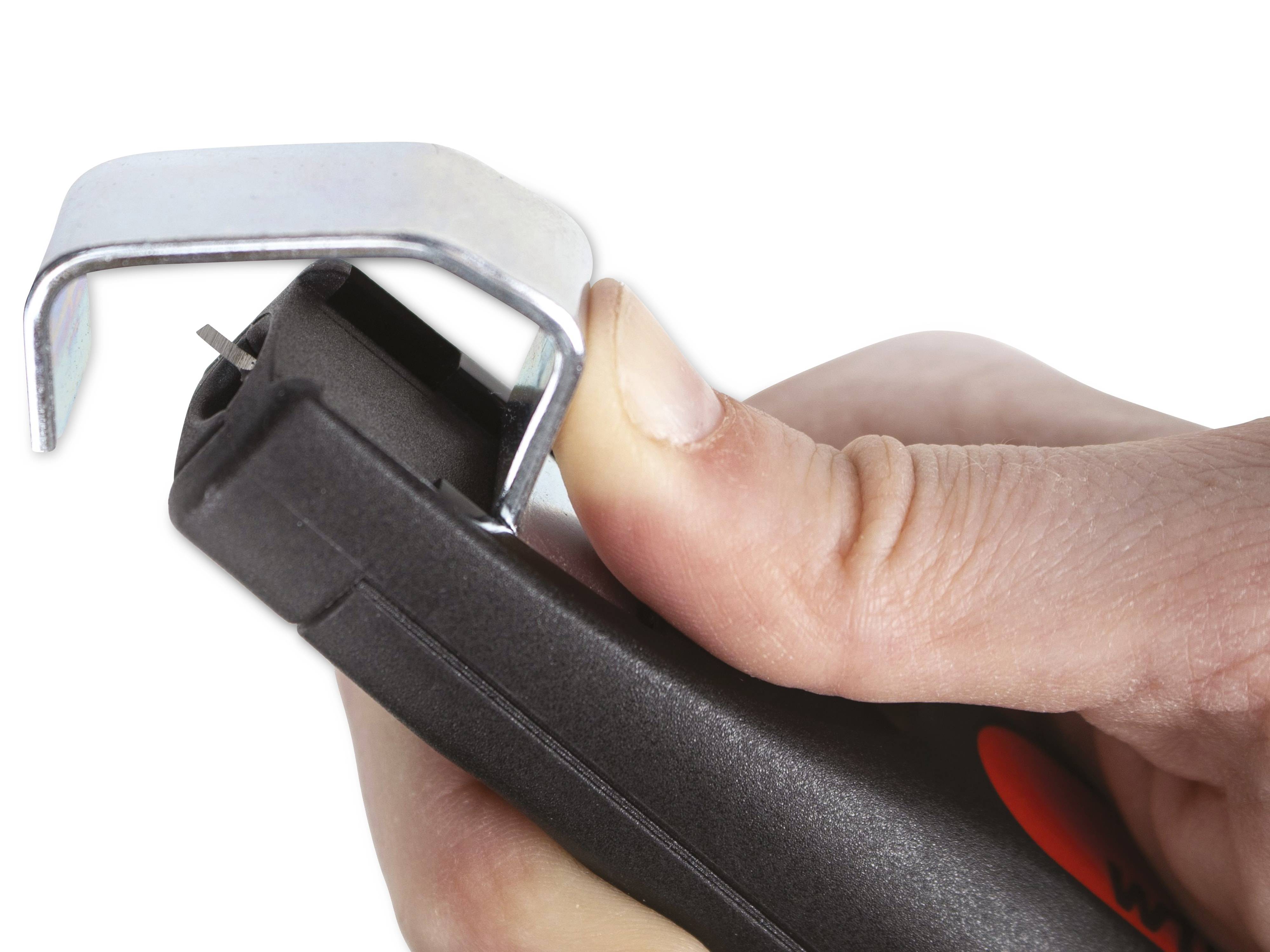 WIHA Abmantelungswerkzeug 44240 mit selbstdrehender Schleppklinge für Rundkabel, 130mm