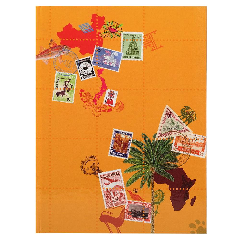 Exacompta 5x Briefmarken Einsteckalbum 16 Seiten 165x225cm Sortiert 25644E