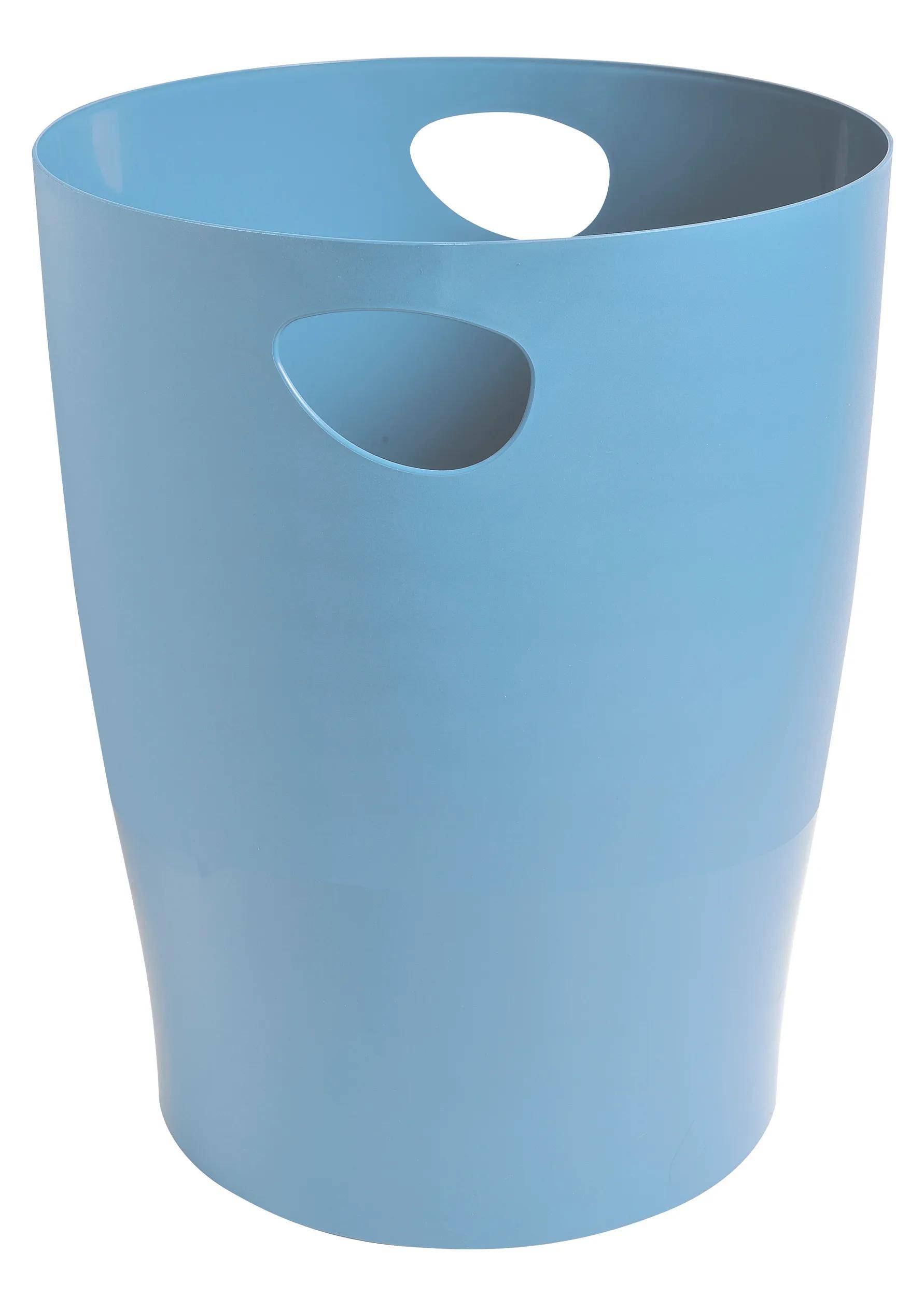 Exacompta 8x Papierkorb Ecobin, Bee Blue - Hellblau - 45309D