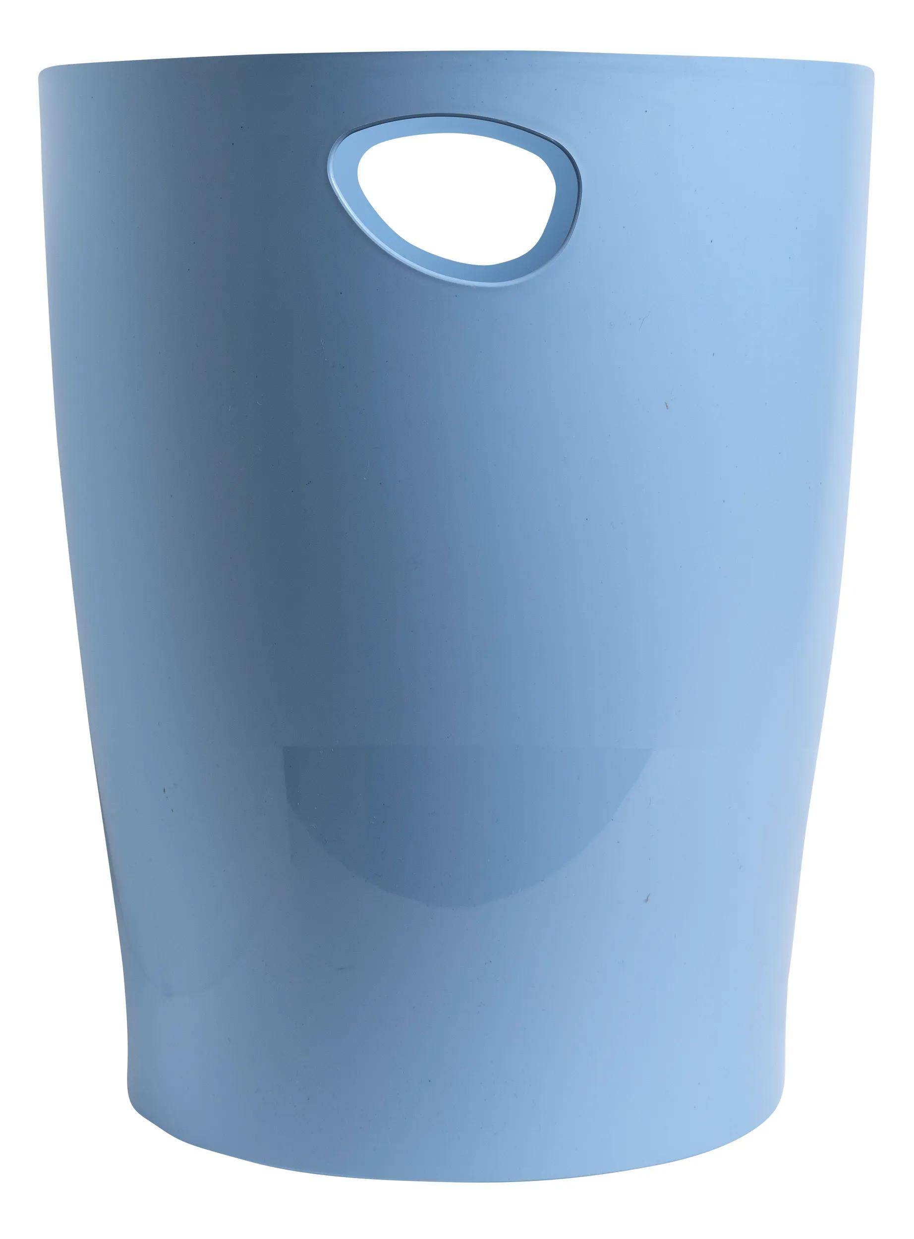 Exacompta 8x Papierkorb Ecobin, Bee Blue - Hellblau - 45309D