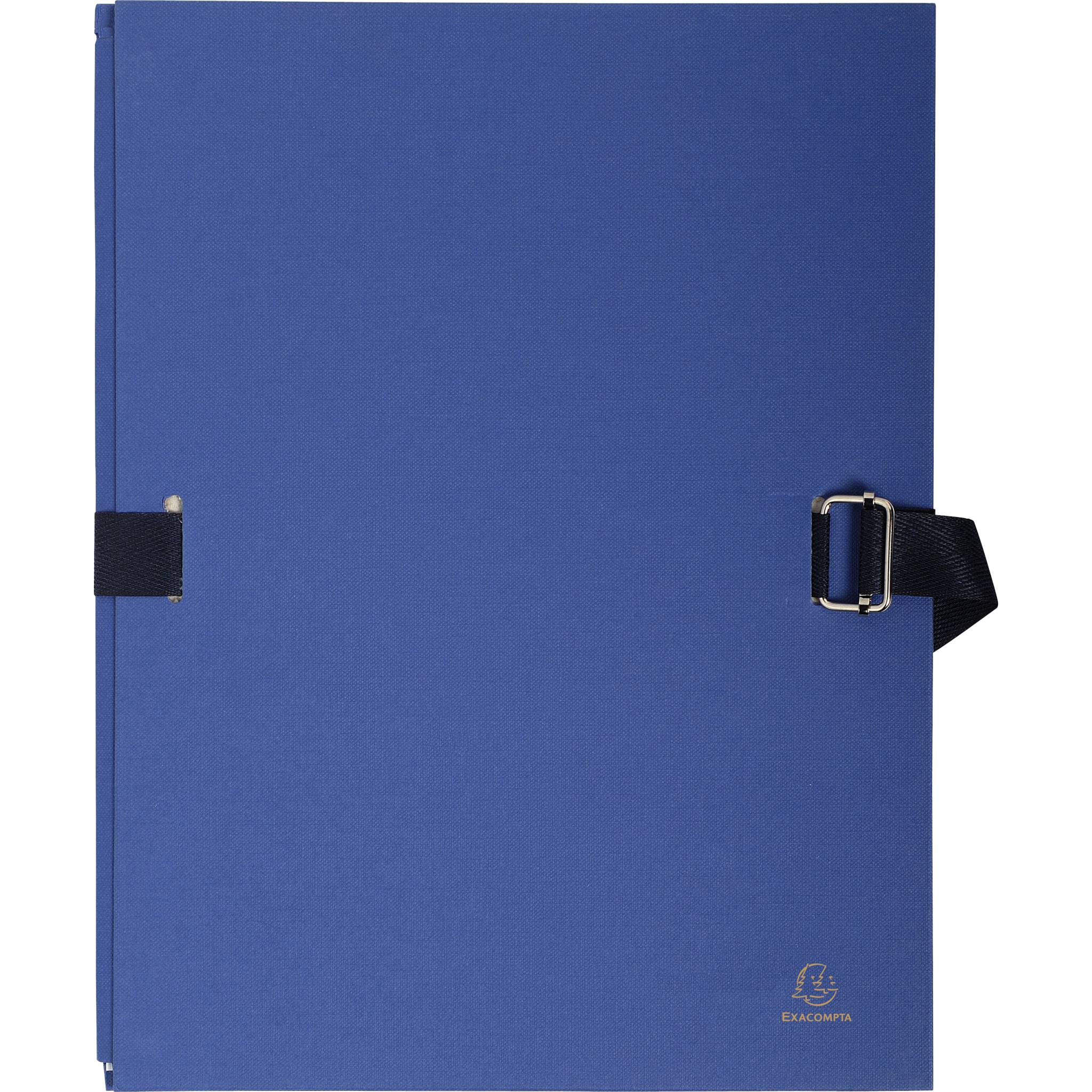 Exacompta 10x PM deh-R+Kl Text 120 320x240 dbl - Dunkelblau - 223229E