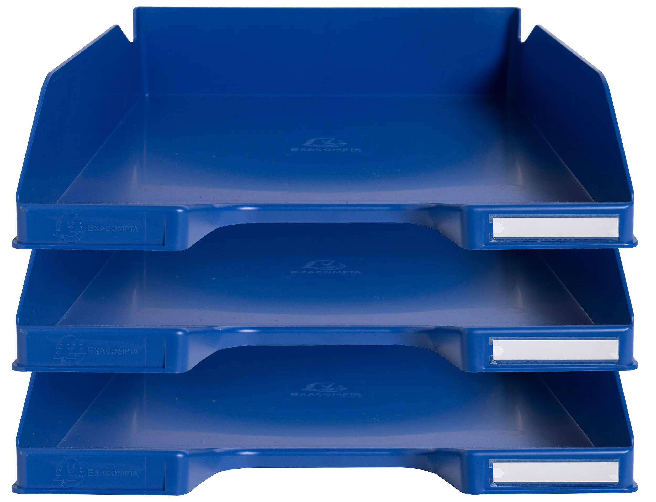 Exacompta 6x Briefablage Combo Midi, Bee Blue - Marineblau - 113204D