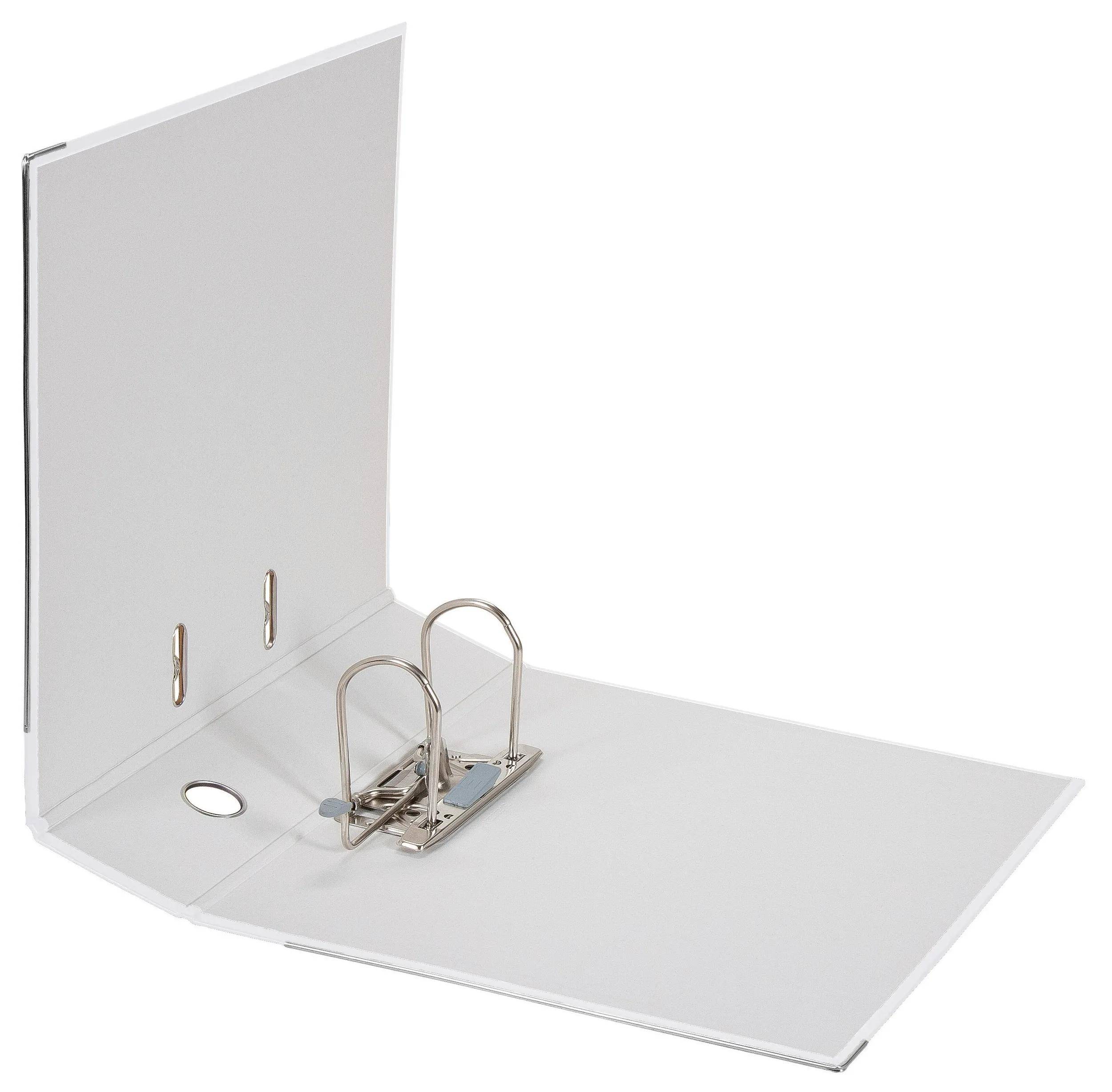 Falken 20x PP-Color-Ordner A4, Rücken 80mm, mit Einsteckschild, Weiß, 09984030F