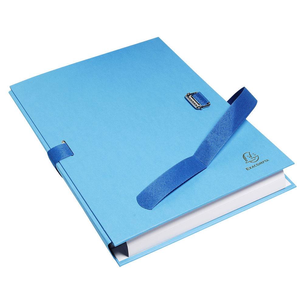 Exacompta 10x PM deh-R+Kl Text 120 320x240 dbl - Hellblau - 223220E