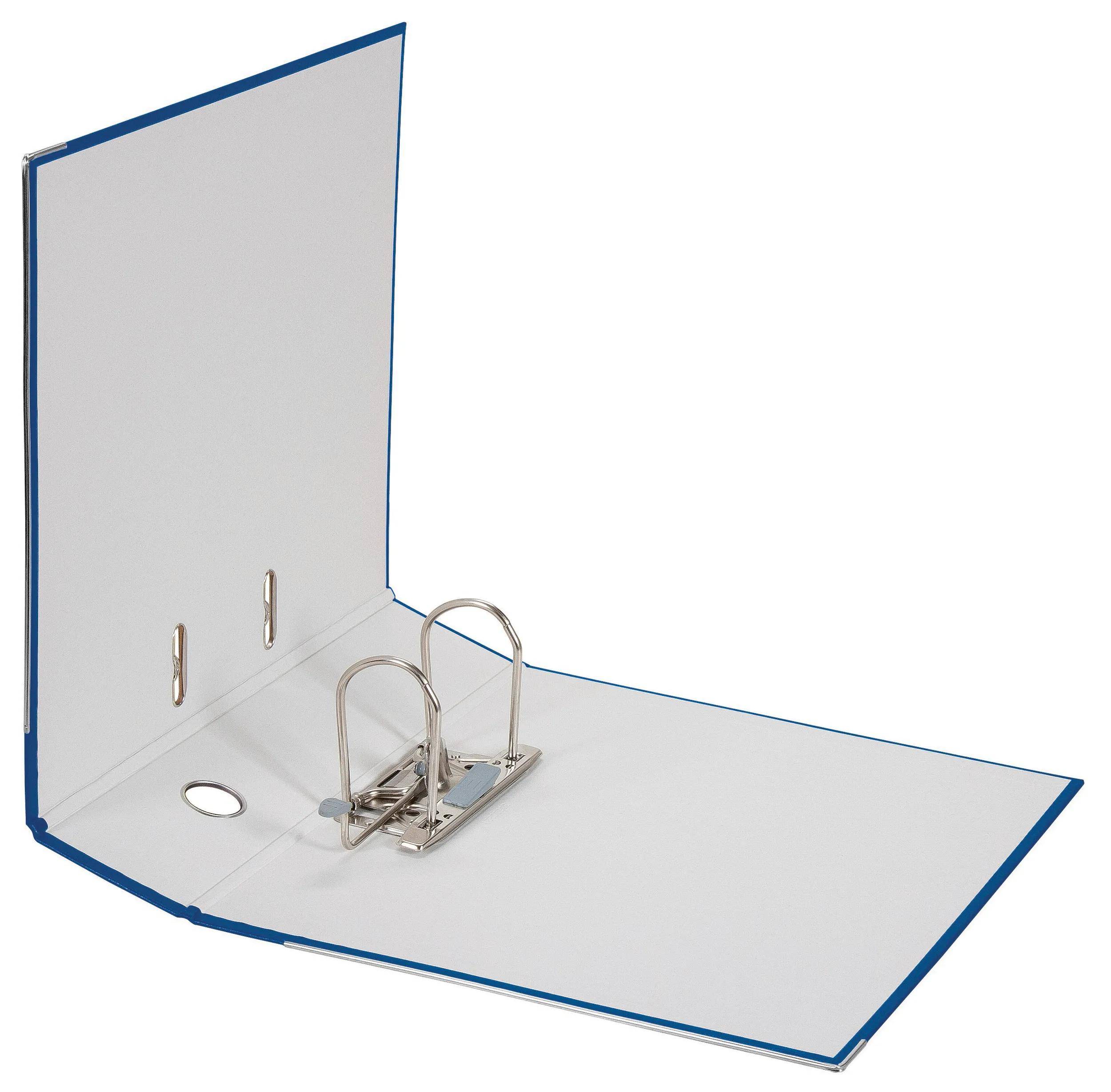 Falken 20x PP-Color-Ordner A4, Rücken 80mm, mit Einsteckschild, Blau, 09984063F